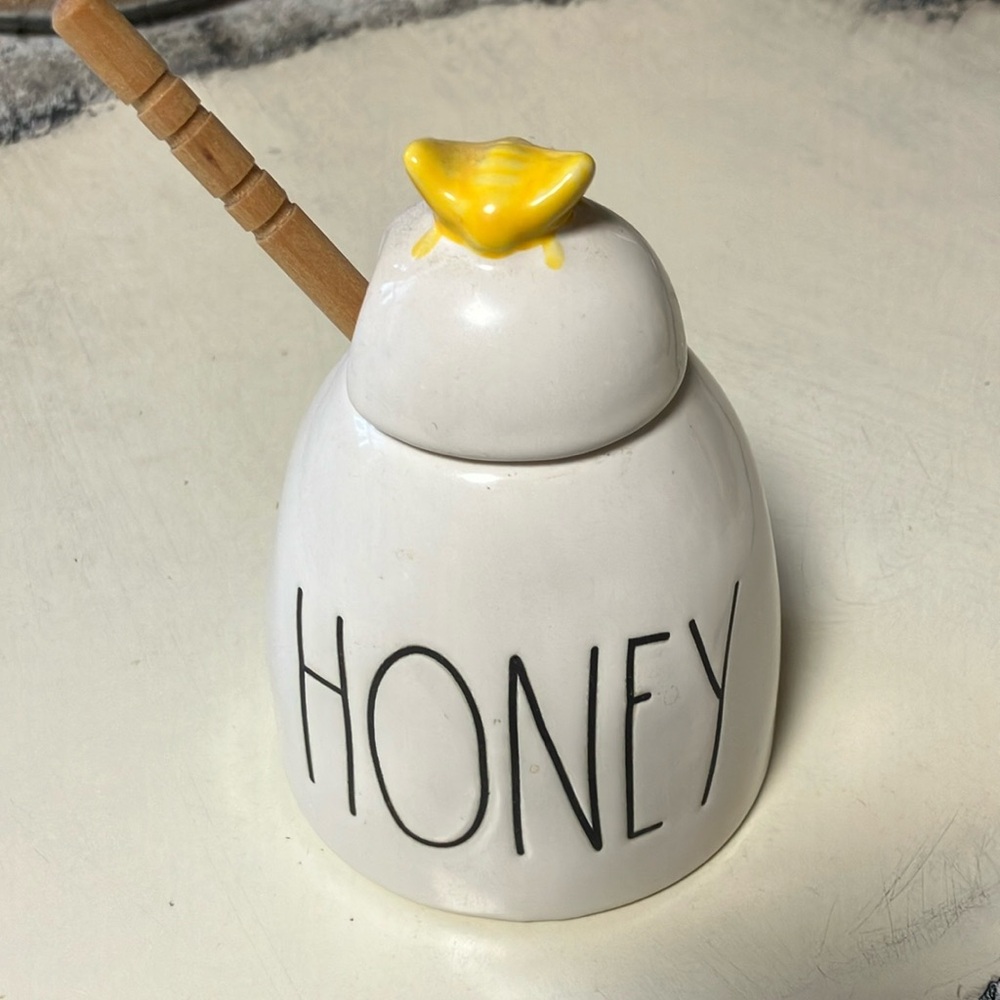Rae Dunn Honey Pot